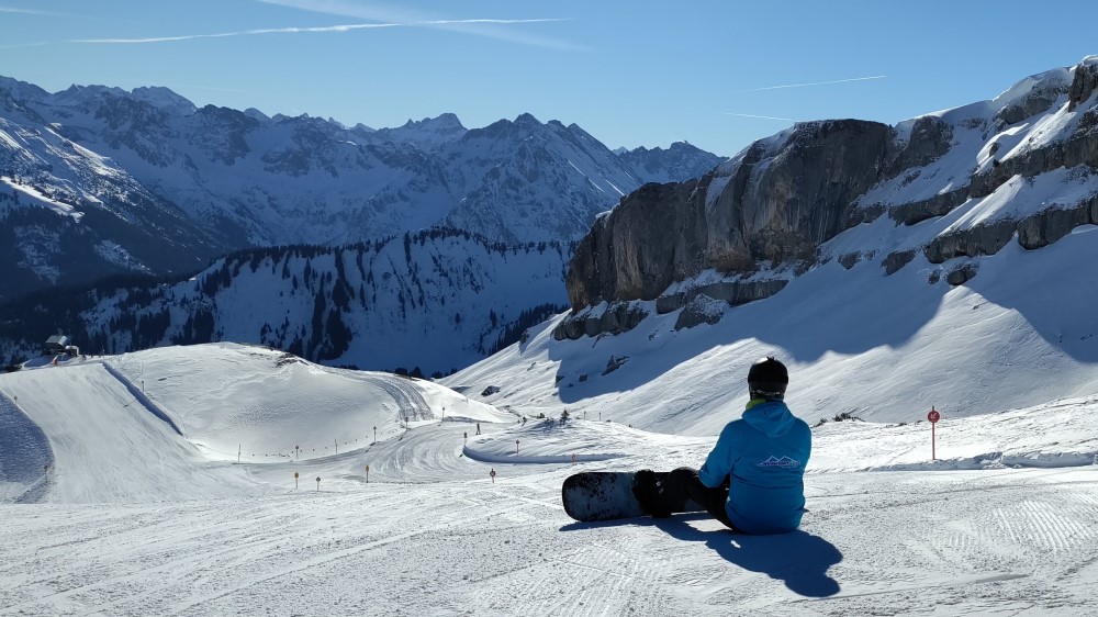 Genieten op de piste.
